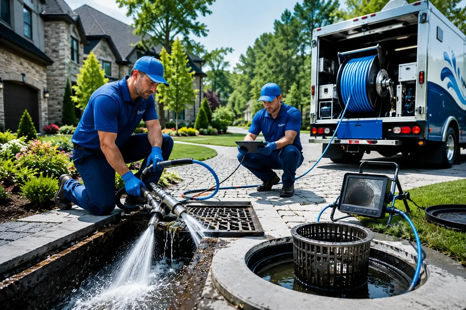 Local outdoor drain cleaning professionals in Ellamore, WV